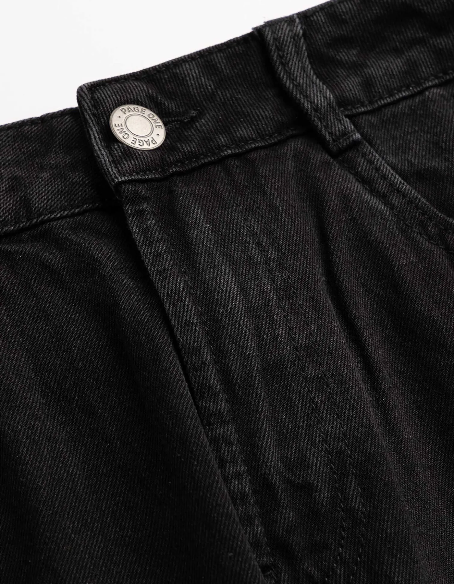 Jeans - Straight Fit - schwarz