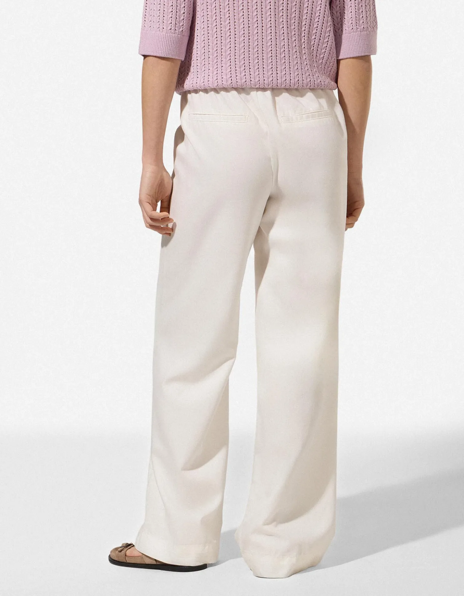 Jeans - Straight Fit - weiß