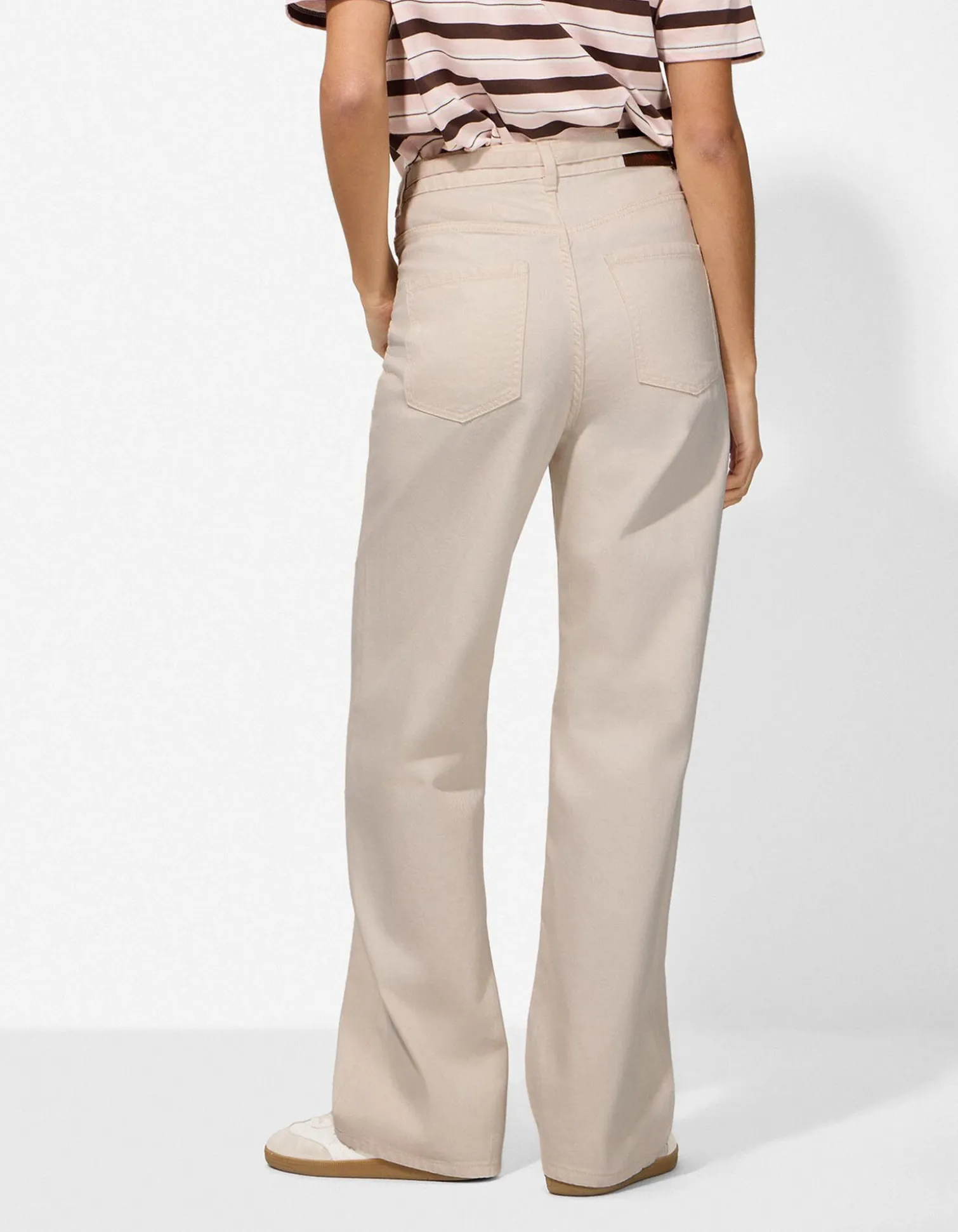 Jeans - Straight Fit - weiß