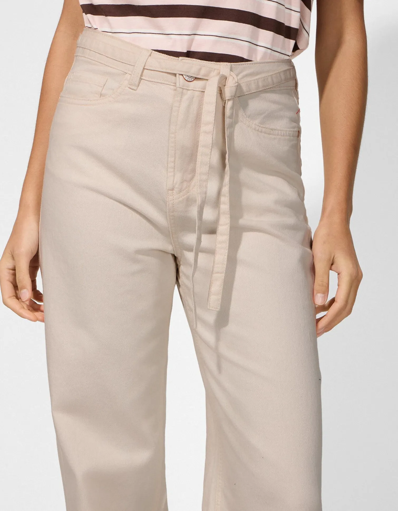 Jeans - Straight Fit - weiß