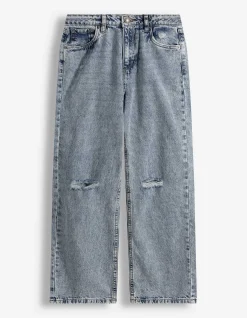 Jeans - Used-Look - blau