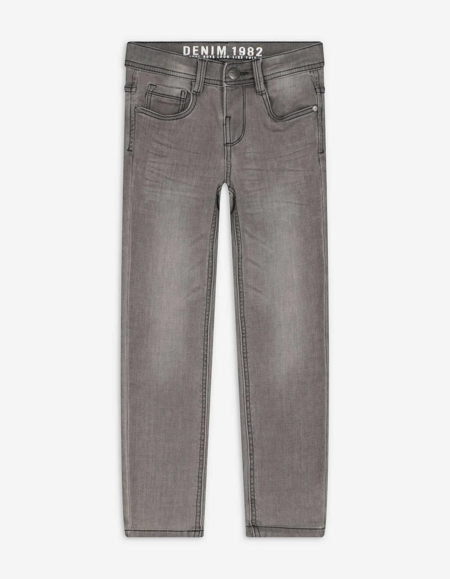 Jeans - Used-Look - dunkelgrau