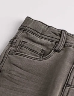 Jeans - Used-Look - dunkelgrau