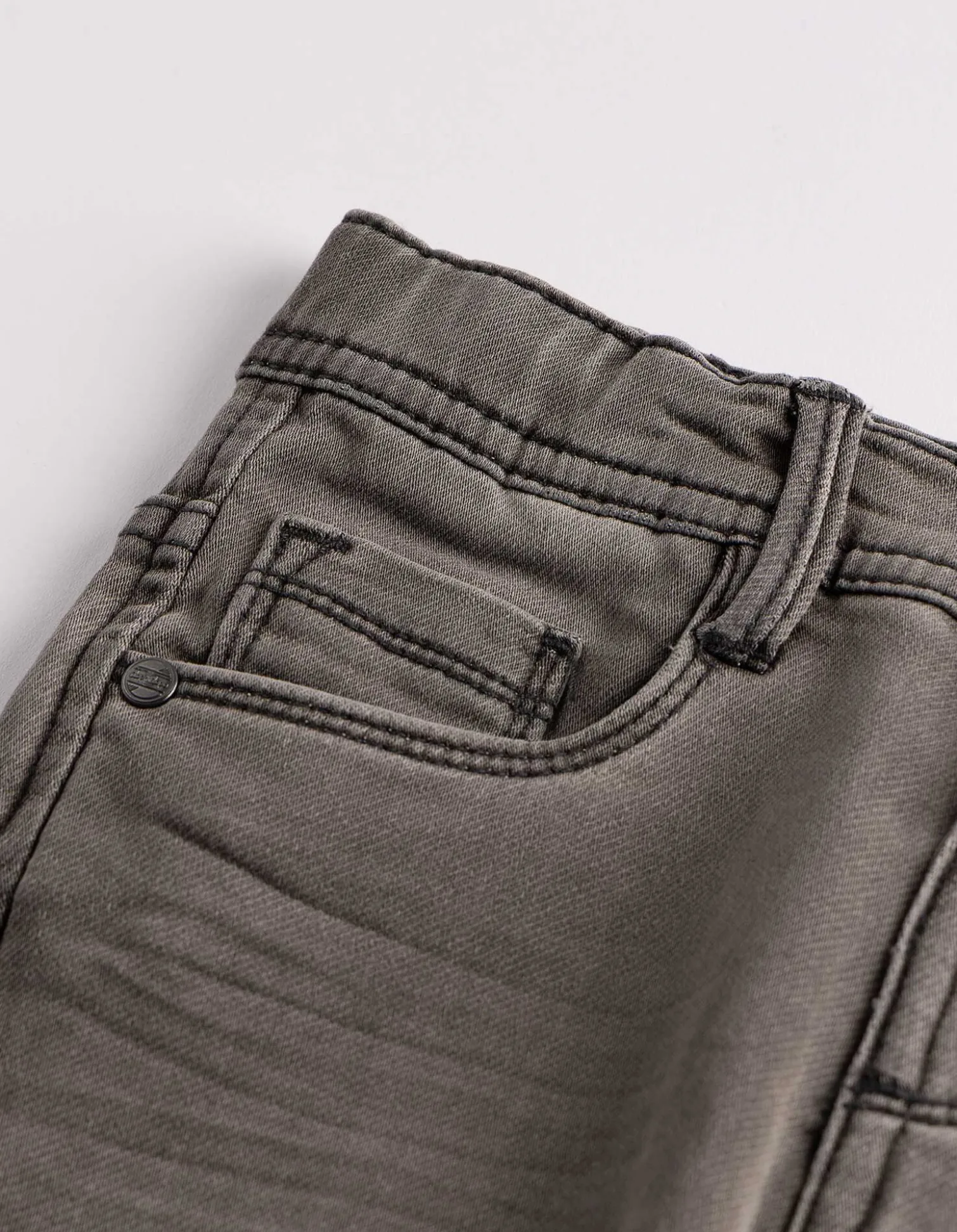 Jeans - Used-Look - dunkelgrau