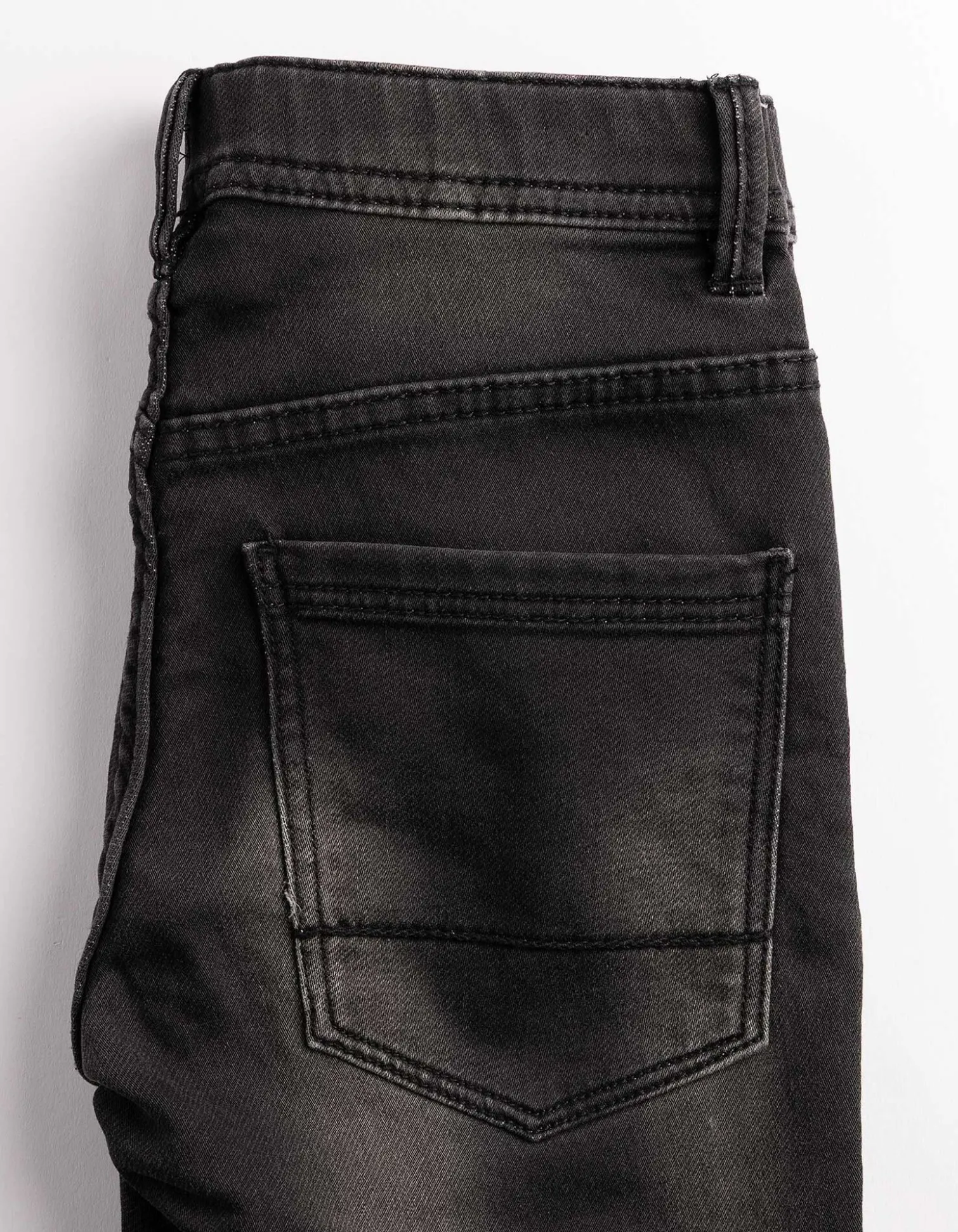 Jeans - Used-Look - schwarz