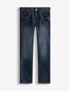 Jeans - Wascheffekte - dunkelblau