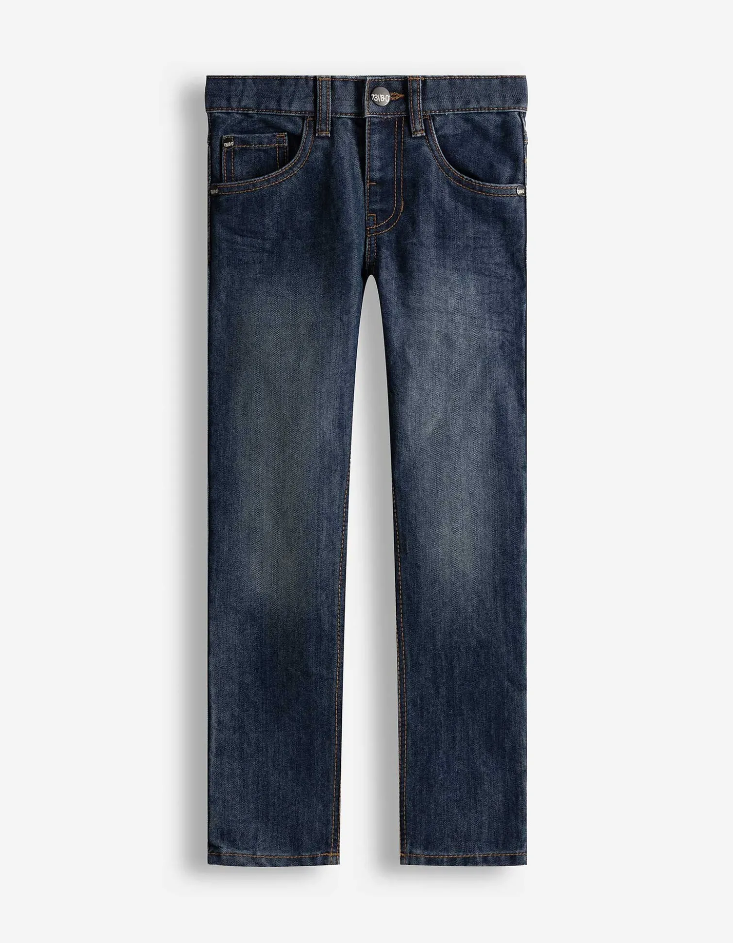 Jeans - Wascheffekte - dunkelblau