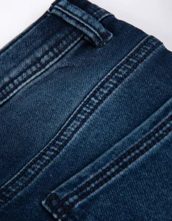 Jeans - Wascheffekte - dunkelblau