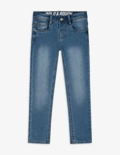 Jeans - Wascheffekte - hellblau