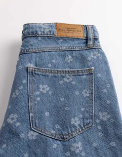 Jeans - Weites Bein - hellblau