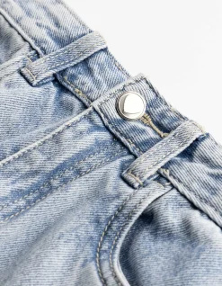 Jeans - Weites Bein - hellblau
