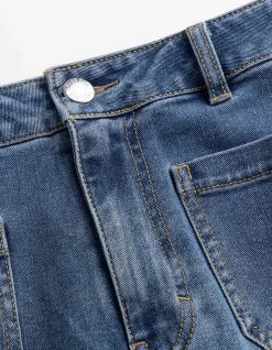 Jeans - Wide Fit - blau