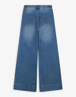 Jeans - Wide Fit - blau
