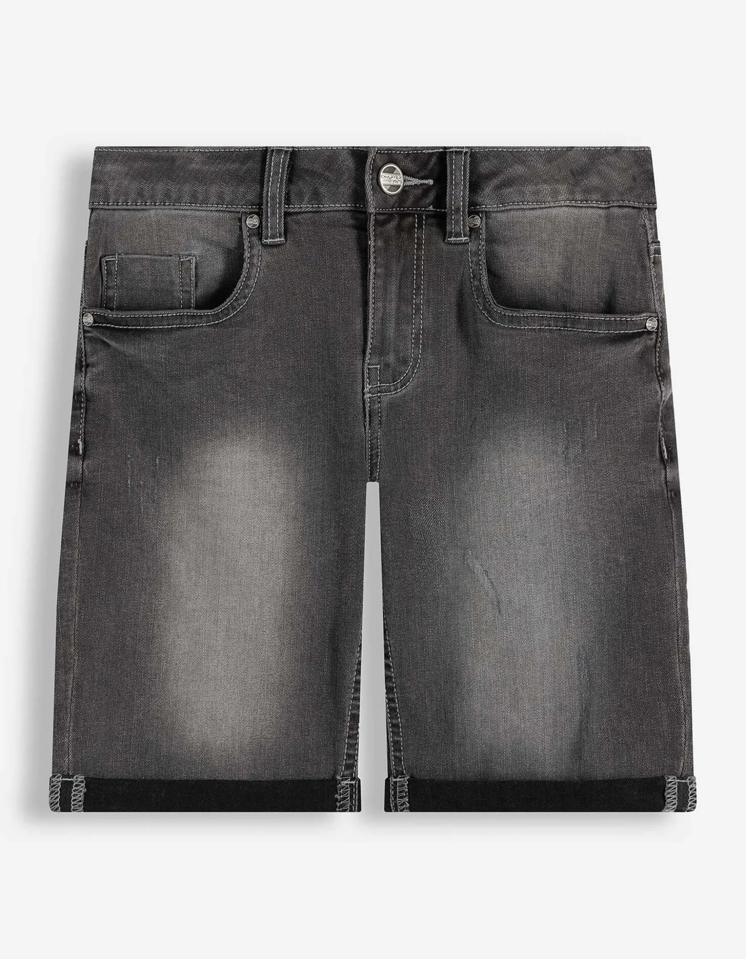 Jeansshorts - grey denim - grau