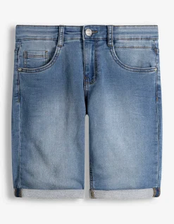 Jeansshorts - light blue denim - hellblau
