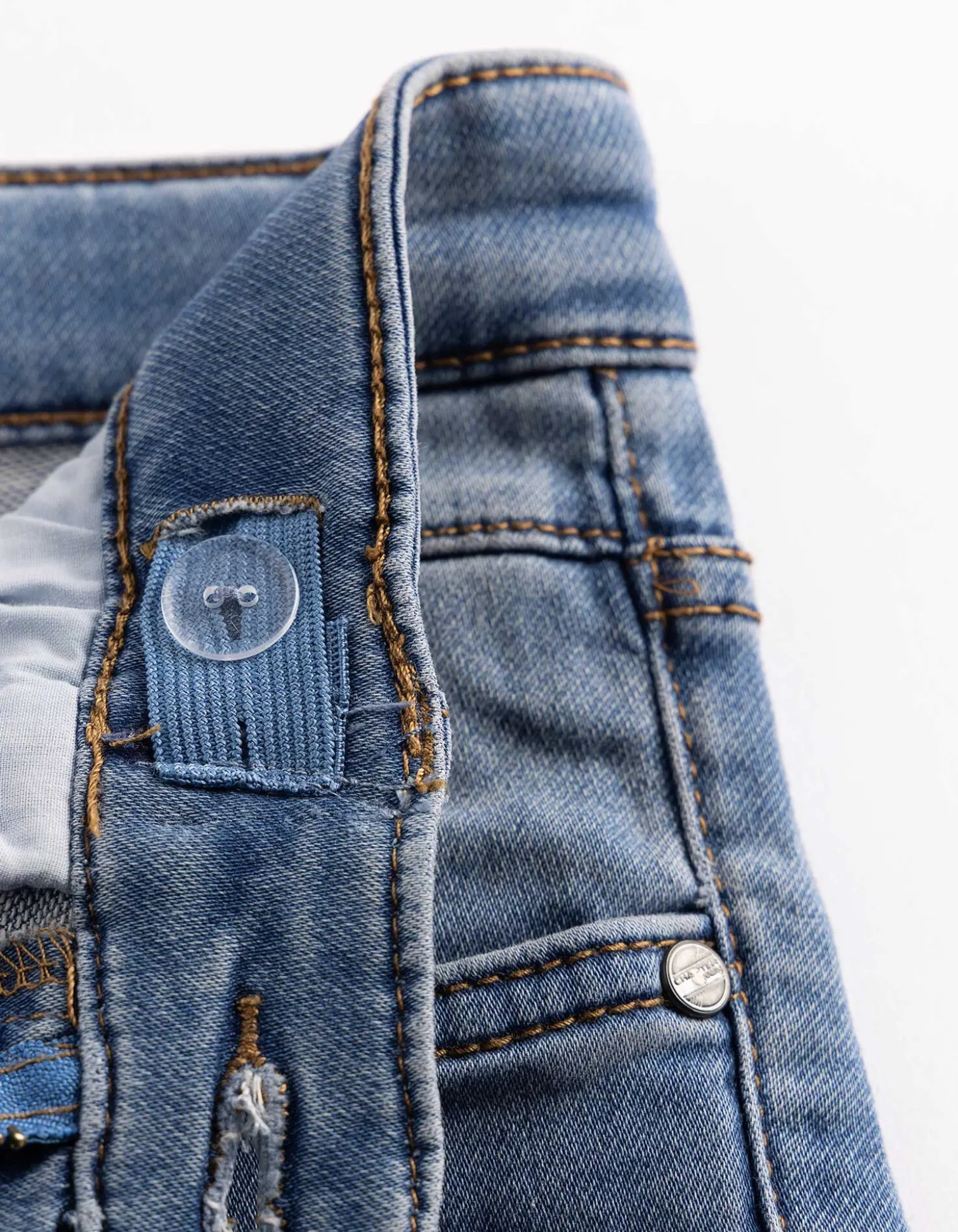 Jeansshorts - light blue denim - hellblau