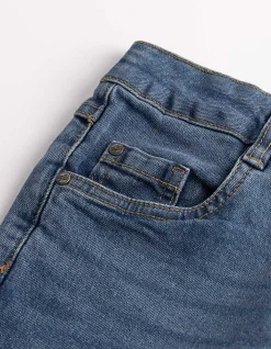Jeansshorts - mid blue denim - blau