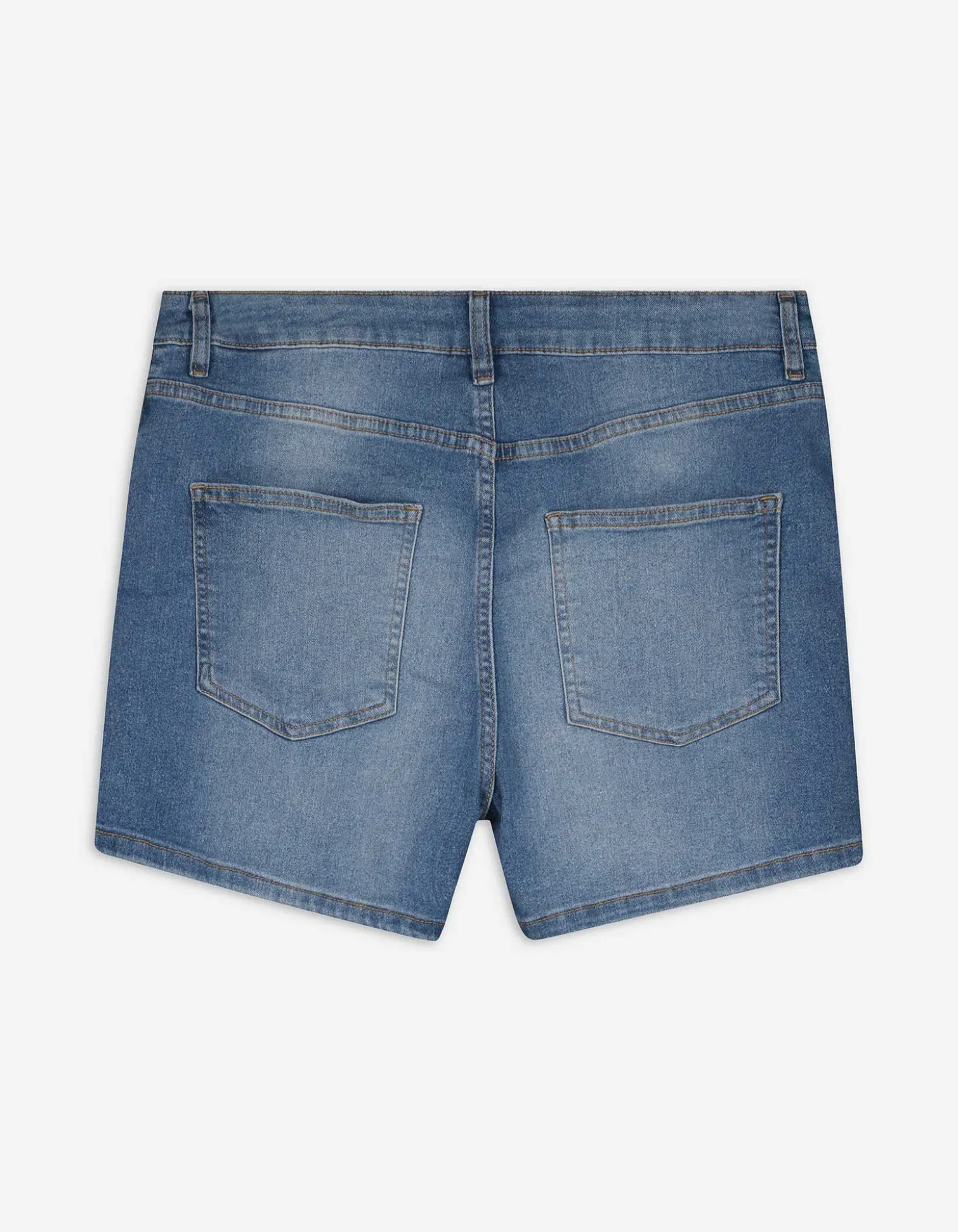 Jeansshorts - Regular Fit - blau