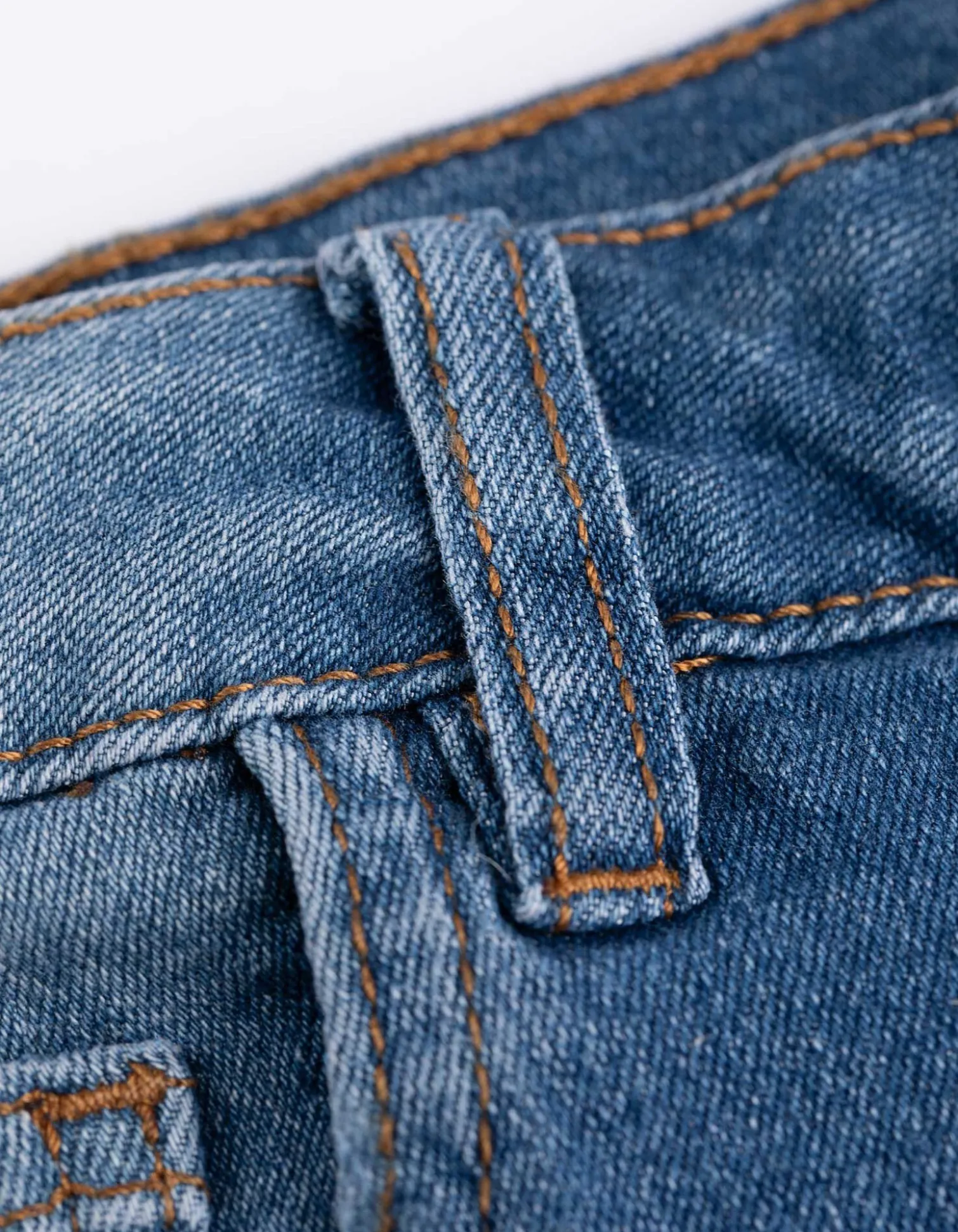 Jeansshorts - Regular Fit - blau