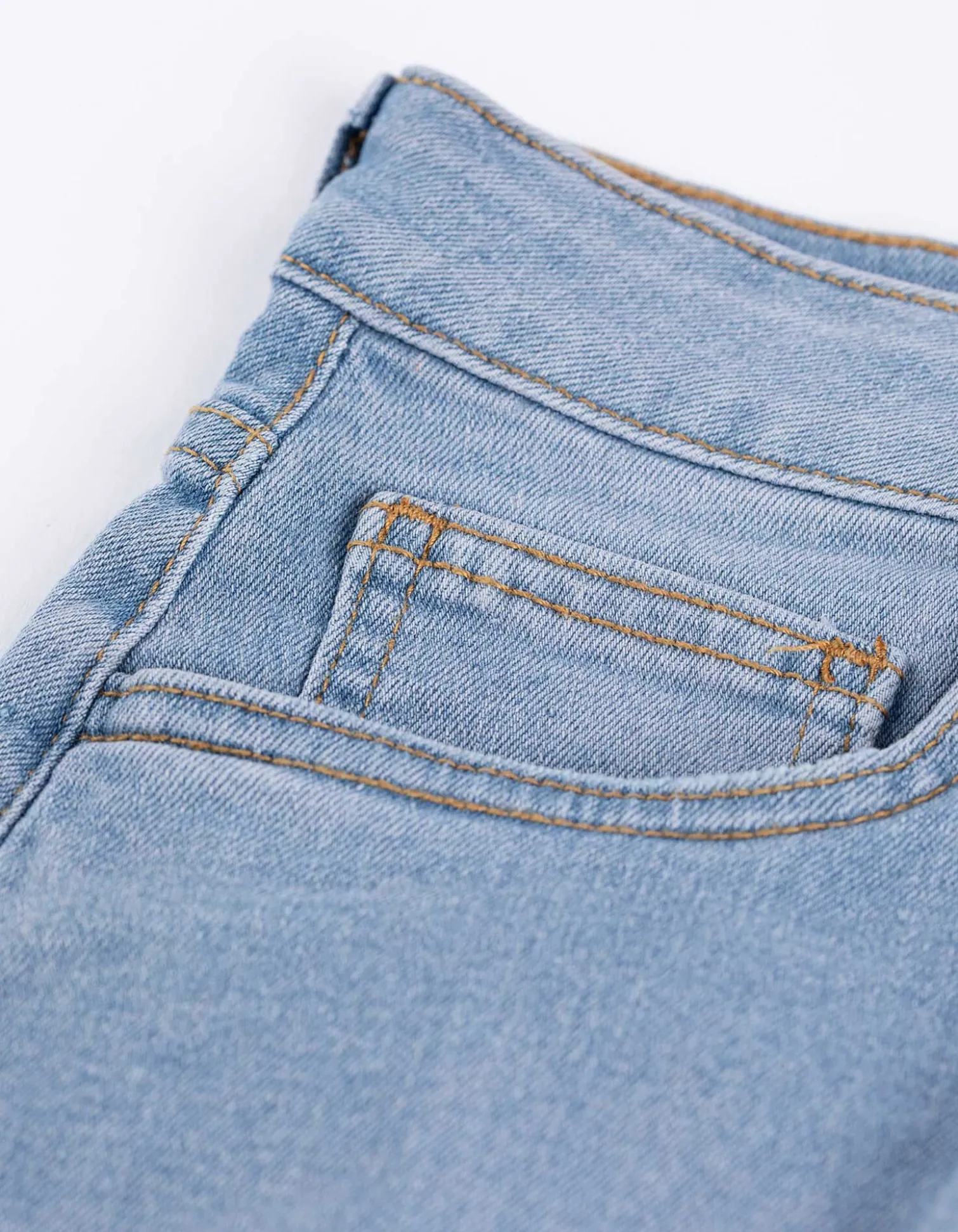 Jeansshorts - Regular Fit - hellblau