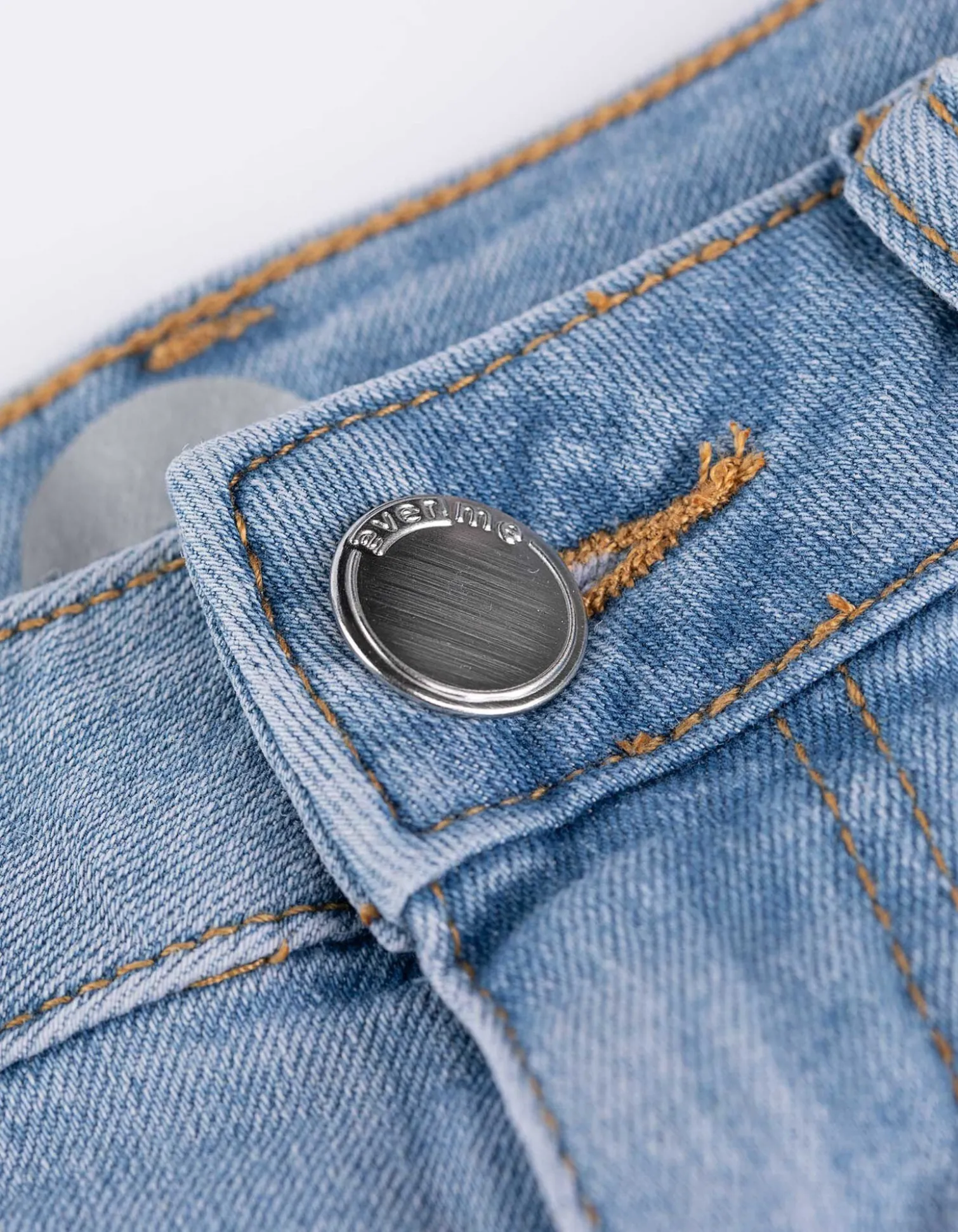 Jeansshorts - Regular Fit - hellblau