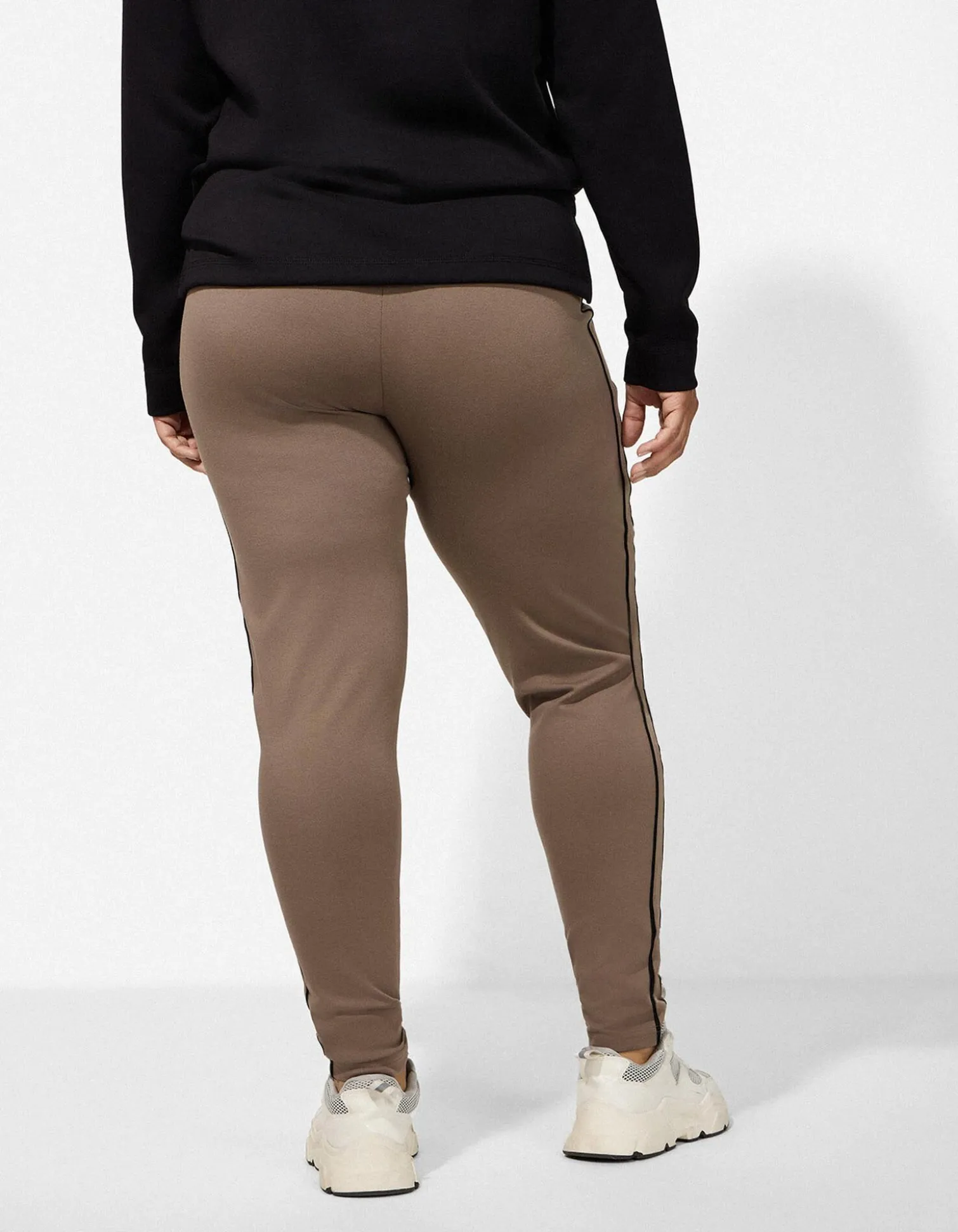 Jeggings - einfarbig - hellbraun