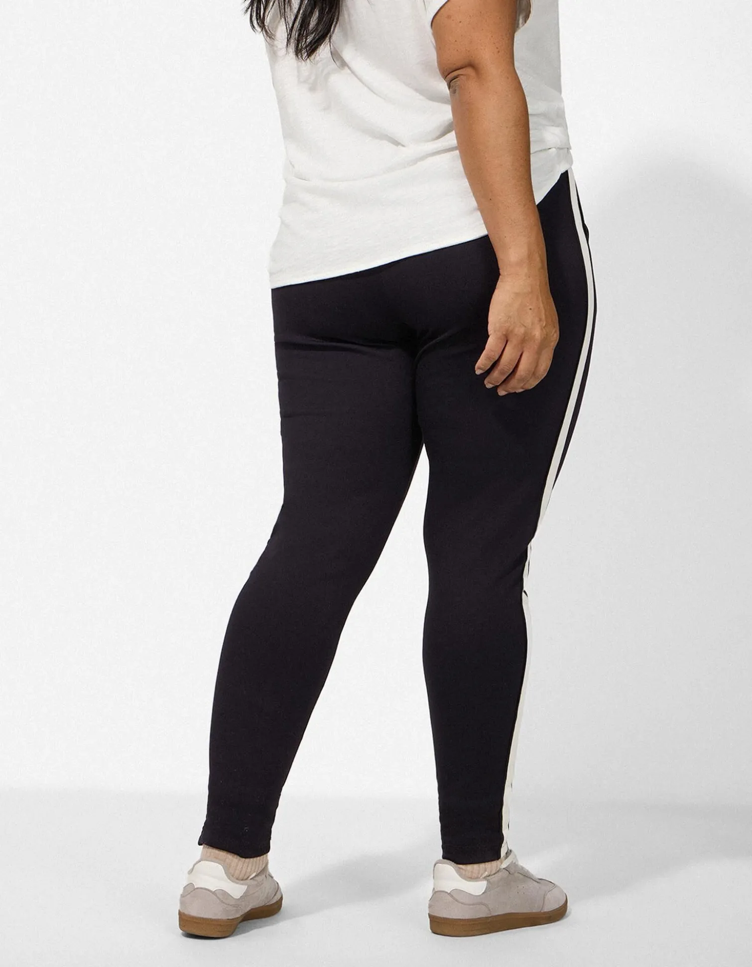 Jeggings - einfarbig - schwarz