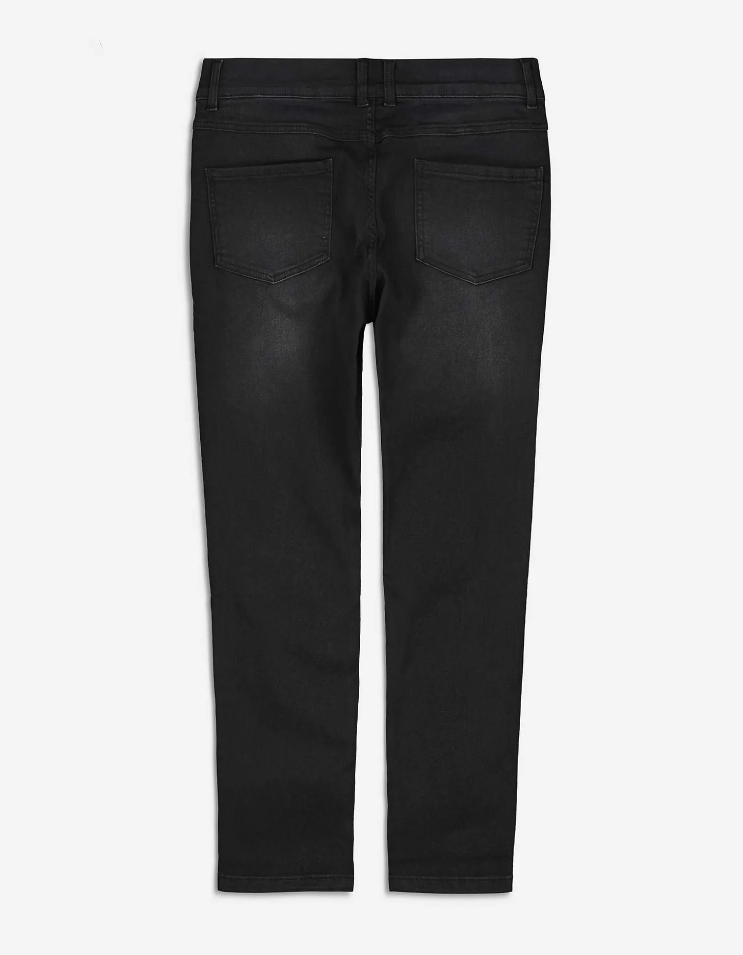 Jeggings - Gürtelschlaufen - schwarz