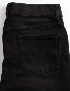 Jeggings - Gürtelschlaufen - schwarz
