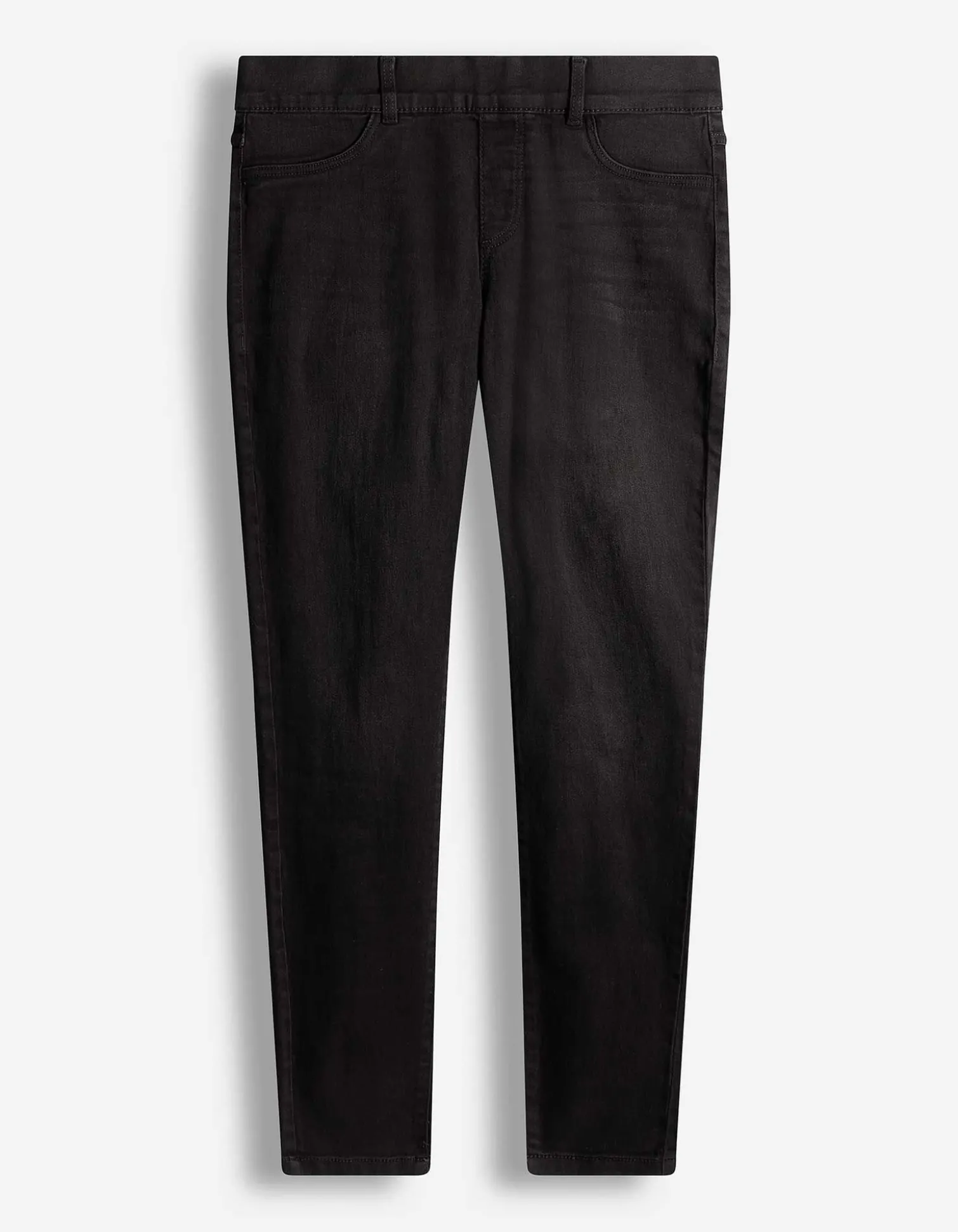Jeggings - Gürtelschlaufen - schwarz