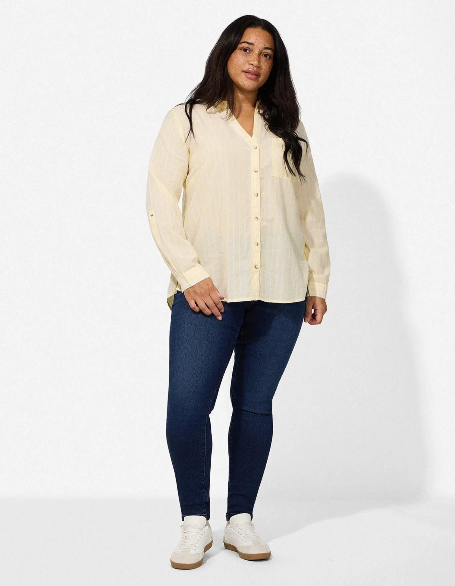 Jeggings - Gürtelschlaufen - dunkelblau