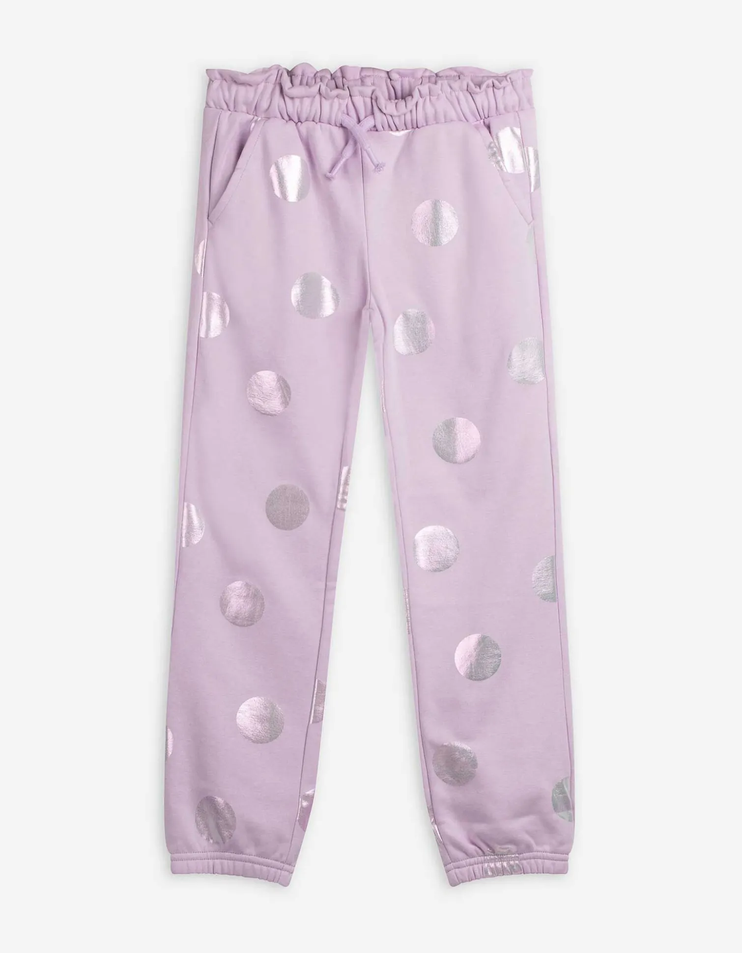 Jogginghose - Allover-Print - lila