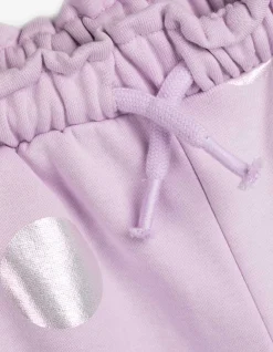 Jogginghose - Allover-Print - lila