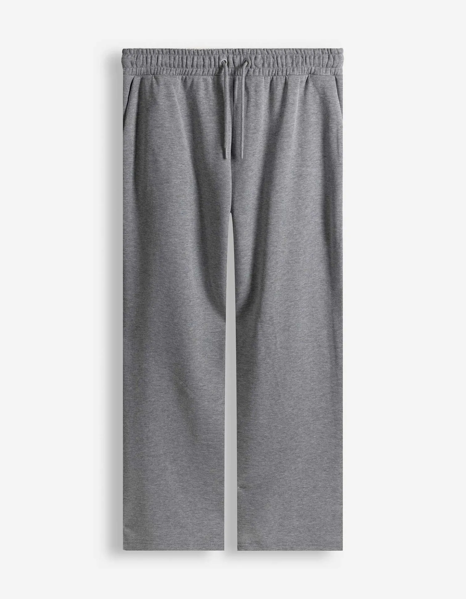 Jogginghose - einfarbig - grau