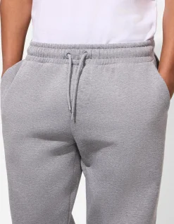 Jogginghose - einfarbig - grau