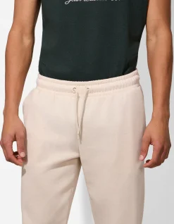 Jogginghose - einfarbig - weiß