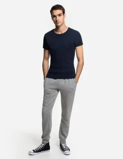 Jogginghose - Jogger Fit - hellgrau