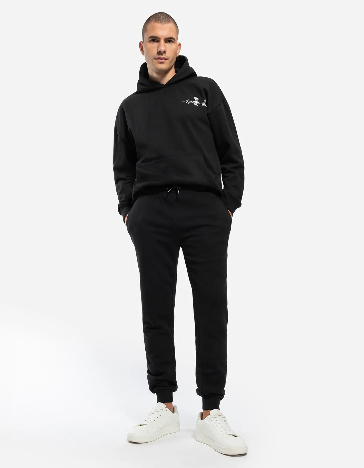 Jogginghose - Jogger Fit - schwarz