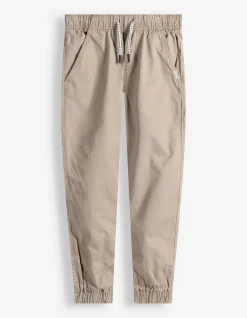 Jogpants - einfarbig - hellbraun
