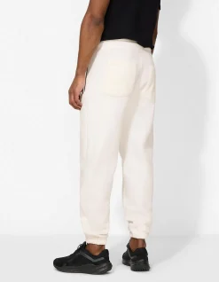 Jogpants - Kontraststreifen - weiß