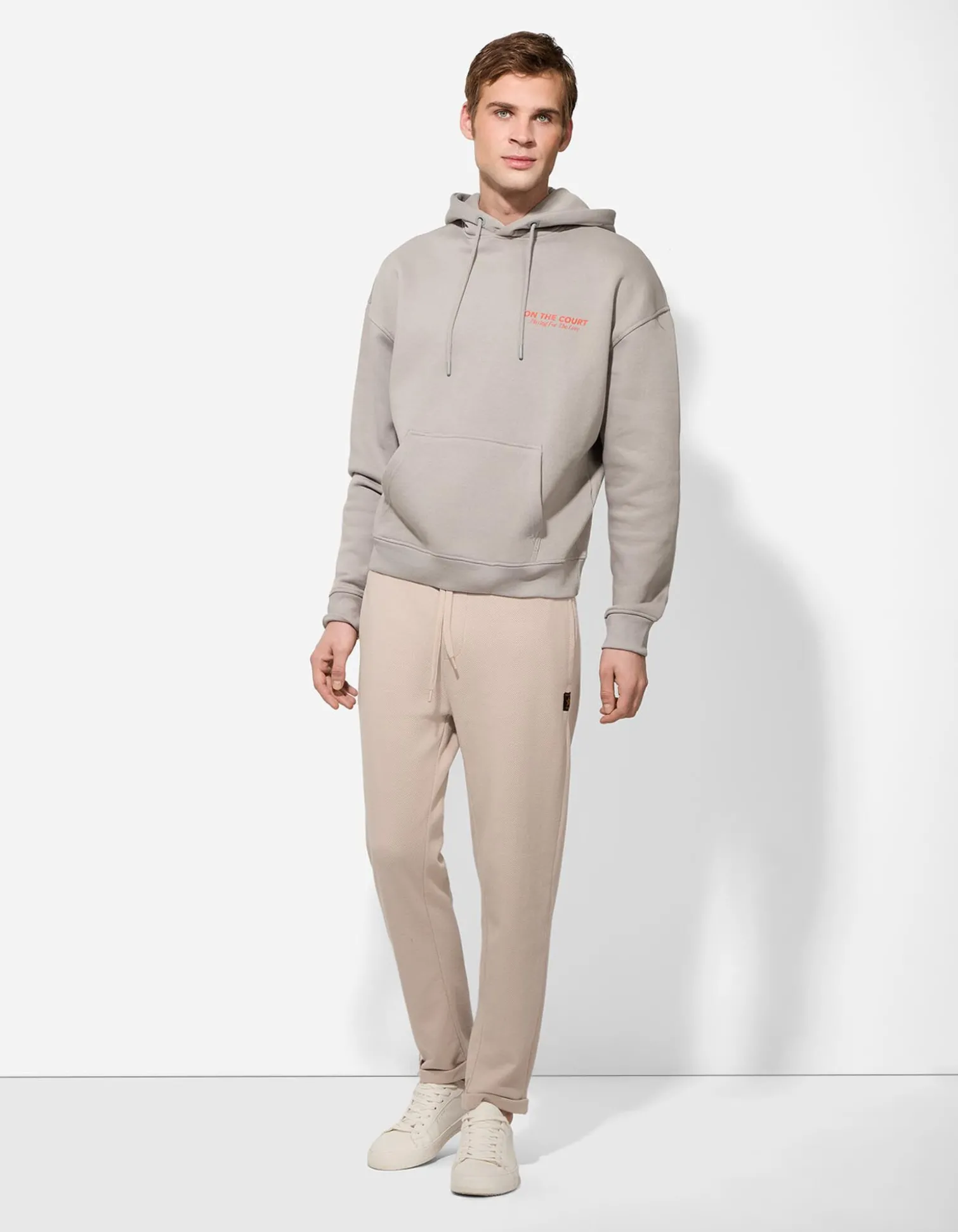 Jogpants - Kordel - beige