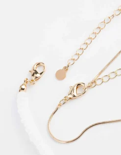Kette - 2er-Pack - goldfarben