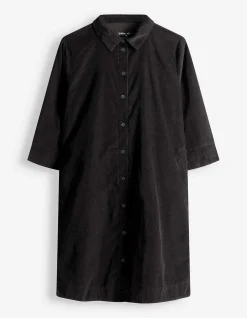 Kleid - Cord - schwarz