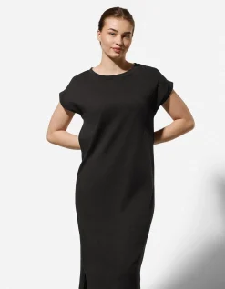 Kleid - einfarbig - schwarz