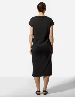 Kleid - einfarbig - schwarz