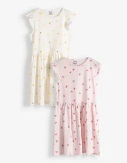 Kleid - 2er Pack - rosa