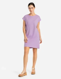 Kleid - gerade geschnitten - Pink