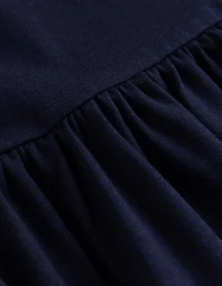 Kleid - Print - dunkelblau