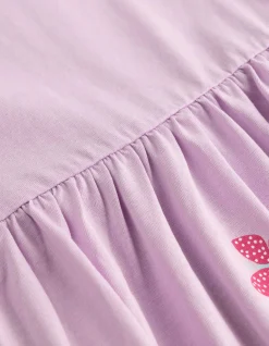 Kleid - Print - lila