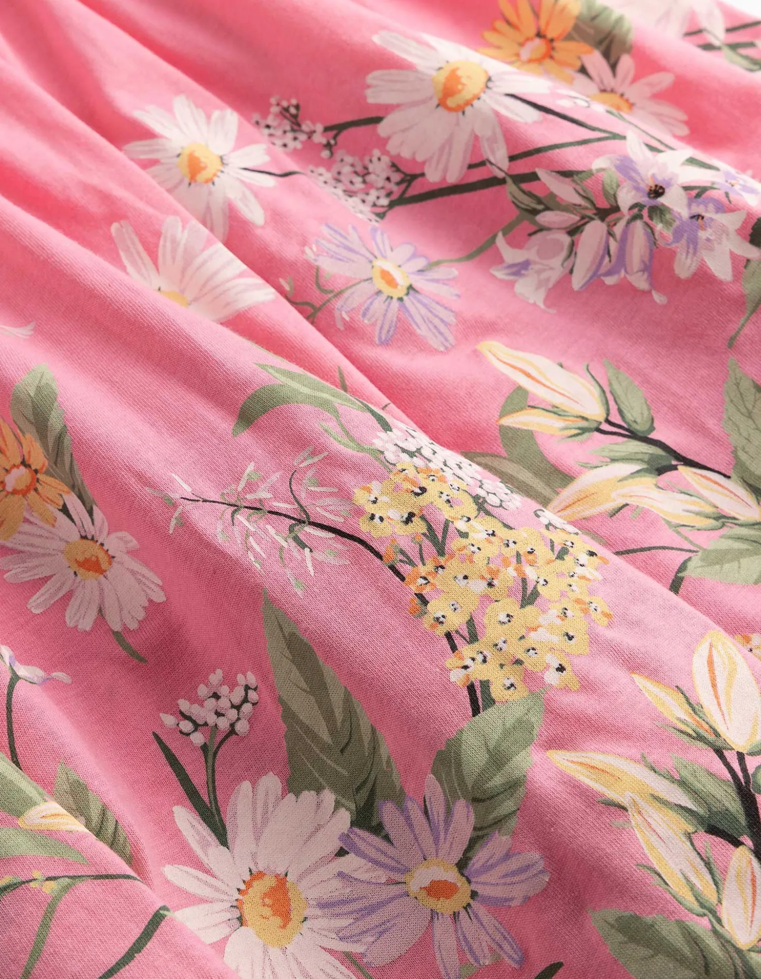 Kleid - Print - pink
